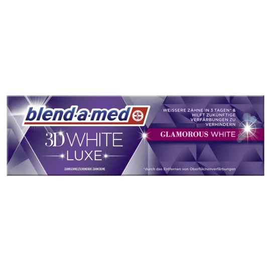 Zahncreme 3D White Luxe Glamorous White 75ML 1 Zahncreme 3D White Luxe Glamorous White 75ML