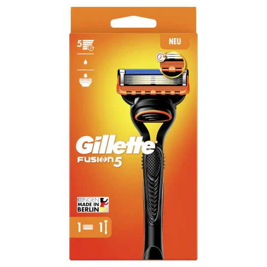 Gillette Fusion5 Rasierapparat Mit 1 Klinge 1 Gillette Fusion5 Rasierapparat Mit 1 Klinge