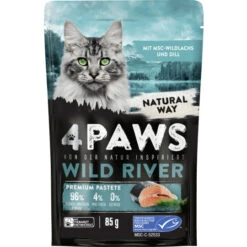 Paws Wild River Wildlachs Und Dill 85G