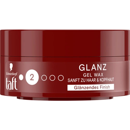 Schwarzkopf Taft Gel Wax Glanz Halt 2 75ML 1 Schwarzkopf Taft Gel Wax Glanz Halt 2 75ML