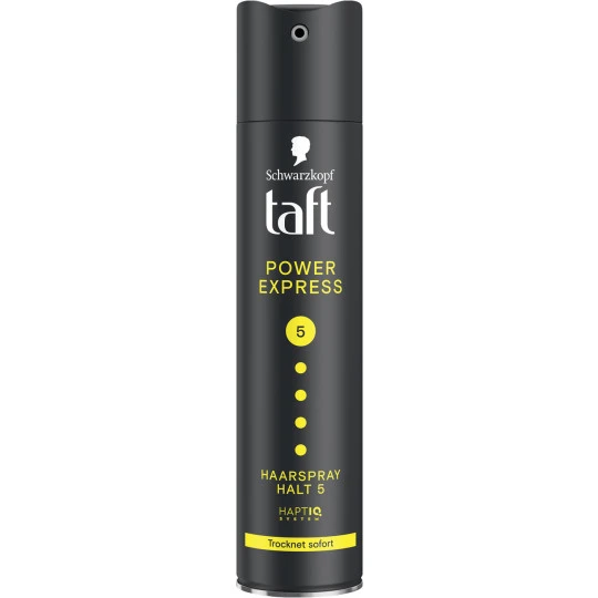 Schwarzkopf Taft Haarspray Power Express Halt 5 250ML 1 Schwarzkopf Taft Haarspray Power Express Halt 5 250ML